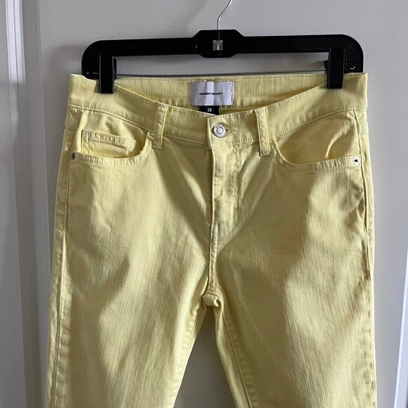 CURRENT Elliott Jeans The Stiletto Acid Yellow 28 - Picture 6 of 11
